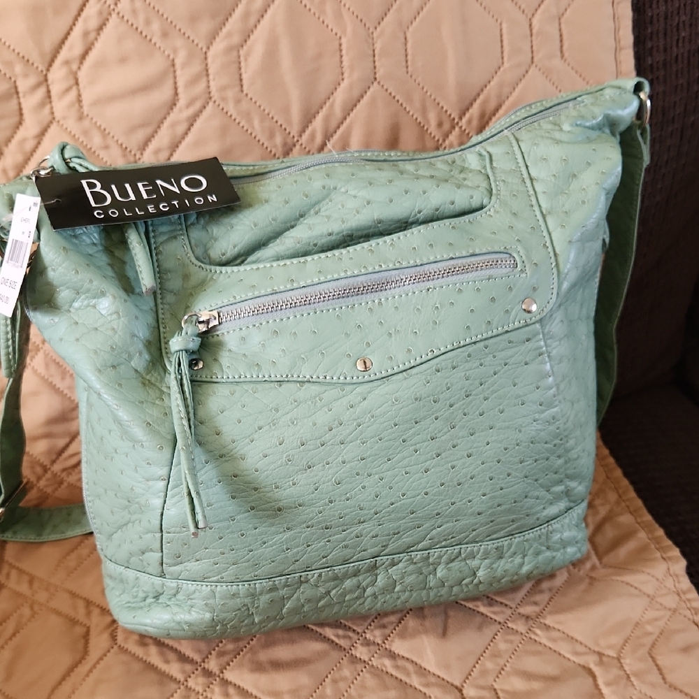 Bueno Collection Light Green Shoulder Bag